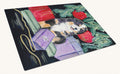 Hand-illustrated Bernese Mountain Dog Portrait Glass Cutting Board