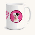 Hand-illustrated Boxer Ceramic Coffee Mug
