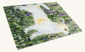 Hand-illustrated Chihuahua Portrait Glass Cutting Board