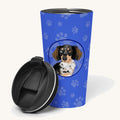 Hand-illustrated Dachshund Dapple Insulated Tumbler