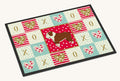 Hand-illustrated English Bulldog Love Doormat