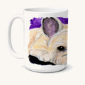 Hand-illustrated French Bulldog Ceramic Coffee Mug
