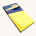 Hand-illustrated Golden Retriever Refillable Sticky Note Holder