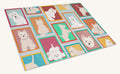 Hand-illustrated Lots of Westies Glass Cutting Board