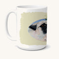 Hand-illustrated Pug Coffee Mug