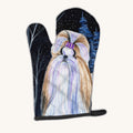 Hand-illustrated Shih Tzu Starry Night Oven Mitt