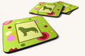 Hand-illustrated Siberian Husky Foam Coasters