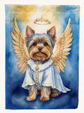 Hand-illustrated Yorkie My Angel Garden Flag
